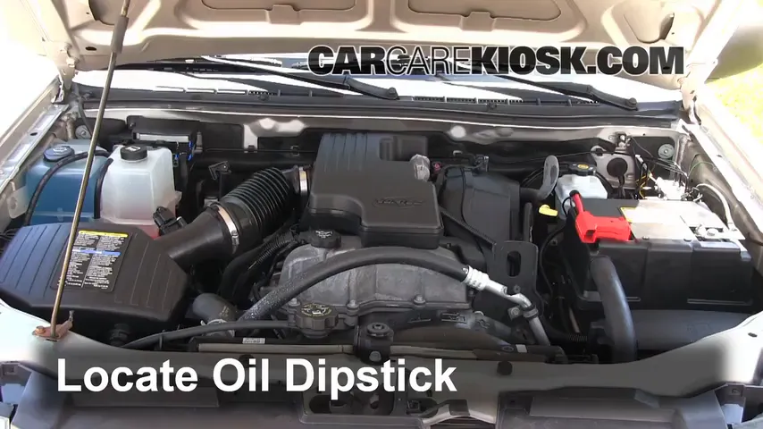 2008 Chevrolet Colorado WT 2.9L 4 Cyl. Standard Cab Pickup (2 Door) Oil Check Oil Level